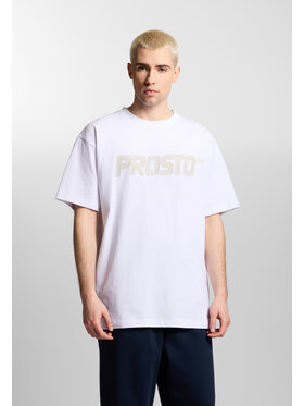 PROSTO. PROSTO. T-Shirt Big log1 Biały Oversize