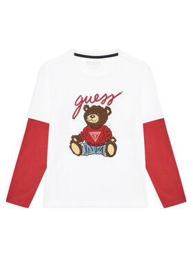 Guess Guess Блузка L4BI13 I3Z14 Білий Regular Fit