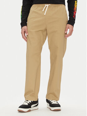 Element Element Bavlnené nohavice Chillin Classic ELYNP00153 Hnedá Regular Fit