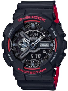 Casio Casio Zegarek GA-110HR-1AER Czarny