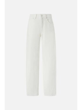 PINKO PINKO Jeansy Drill Biały Regular Fit