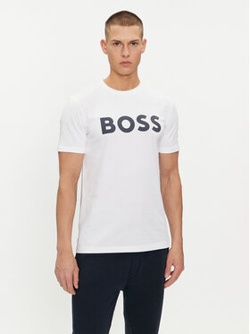 BOSS Boss T-shirt Thinking 1 50481923 Bianco Regular Fit