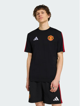 adidas adidas Koszulka techniczna Manchester United DNA Czarny Regular Fit