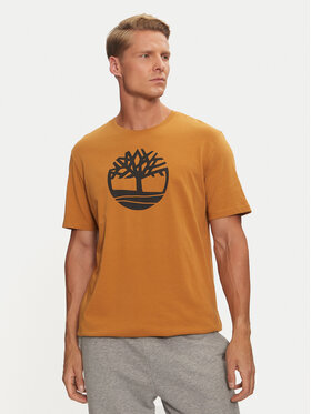 Timberland Timberland Marškinėliai TB0A2C2R Ruda Regular Fit