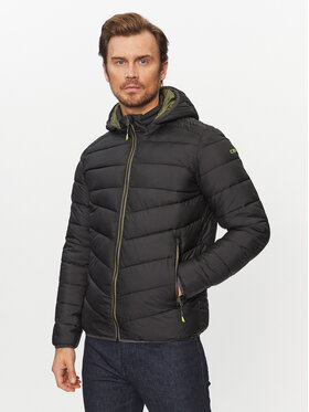 CMP Pehelykabát 33K1597M Fekete Regular Fit