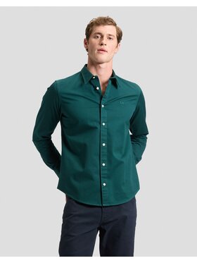 Lee Lee Koszula SHIRT Zielony Regular Fit