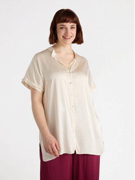Fiorella Rubino Fiorella Rubino Koszula 5002L000162N021 Écru Regular Fit