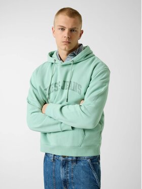 Guess Jeans Guess Jeans Mikina 182606 Zelená Classic Fit