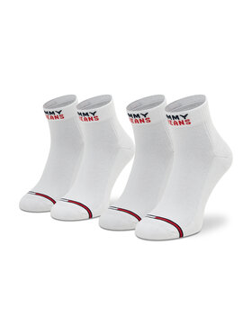 Tommy Jeans Tommy Jeans 2er-Set niedrige Unisex-Socken 701218956 Weiß