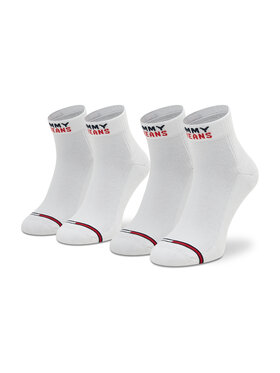 Tommy Jeans Tommy Jeans Комплект 2 чифта къси чорапи унисекс 701218956 Бял