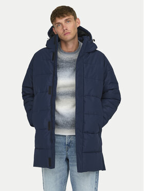 Only & Sons Only & Sons Zimné bundy 22020156 Tmavomodrá Regular Fit