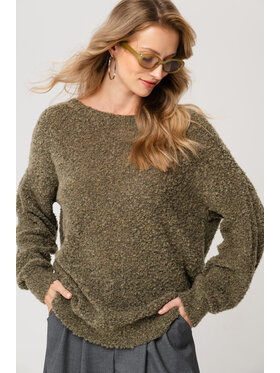 blue shadow blue shadow Sweter Bonzay Khaki Regular Fit