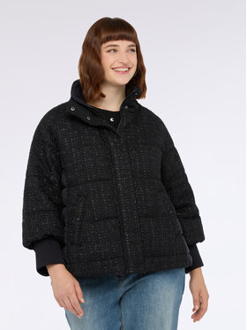 Fiorella Rubino Fiorella Rubino Kurtka puchowa F452T001353N033 Czarny A-Line Fit