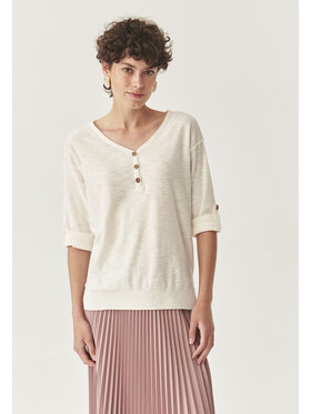 TATUUM Tatuum Bluzka LILA Écru Classic Fit