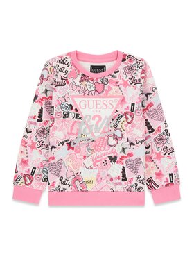Guess Kids Guess Kids Sweter 176335 Różowy Classic Fit
