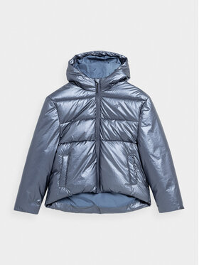 4F 4F Зимова куртка 4FJAW23TDJAF267 Срібний Regular Fit