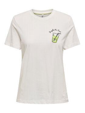 ONLY ONLY T-Shirt Kita 15349150 Bílá Regular Fit