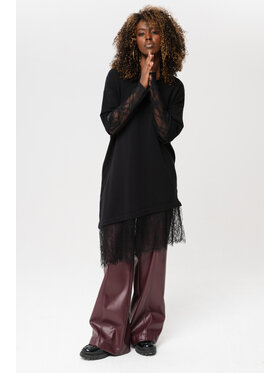 blue shadow blue shadow Sweter Shila 2 Czarny Regular Fit