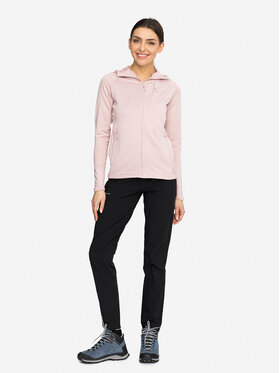Viking Viking Bluza Birger Lady Hoodie Różowy jasny Reglan Fit