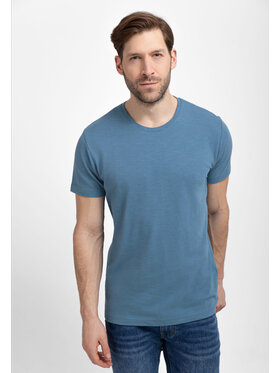 Volcano Volcano T-Shirt T-MODE Niebieski Regular Fit