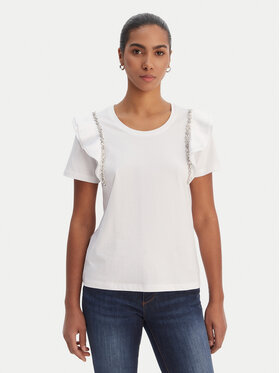 Fracomina Fracomina Блуза FR26ST3039J40001 Екрю Regular Fit