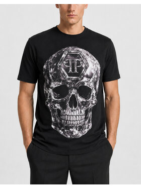 PHILIPP PLEIN PHILIPP PLEIN T-Shirt 31615 Černá Regular Fit
