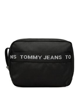 Tommy Jeans Tommy Jeans Geantă pentru cosmetice Tjm Essential Nylon Washbag AM0AM11721 Negru