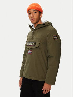 Napapijri Napapijri Anorak stiliaus striukė Rainforest Winter 3 NP0A4GMC Chaki Regular Fit