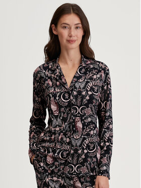 Calida Calida Pyžamový top 15933 Čierna Regular Fit