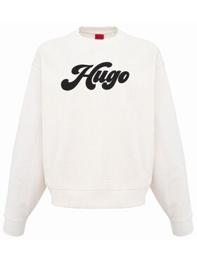 HUGO HUGO Bluza 50541169 10271535 110 Écru Regular Fit
