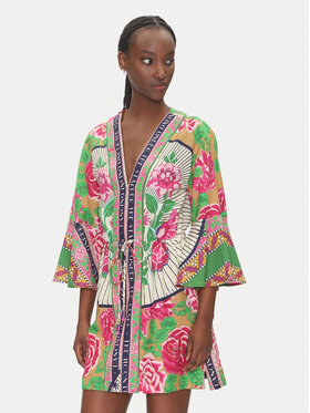 Maaji Maaji Sukienka plażowa Cerice Bouquet Enjoyable PT2472CPO008 Kolorowy Regular Fit