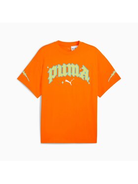 Puma Puma T-Shirt 633098 Pomarańczowy Regular Fit