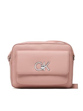 Calvin Klein Calvin Klein Ročna torba Re-Lock Camera Bag With Flap Pbl K60K609397 Roza