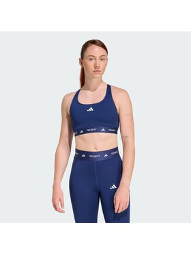 adidas adidas Biustonosz sportowy 139749 Błękitny