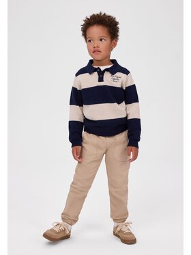 minoti minoti Spodnie materiałowe 33PANT201 Beżowy Regular Fit