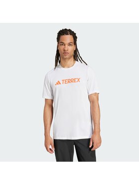 adidas adidas Koszulka techniczna 139907 Biały Regular Fit