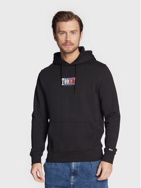 Tommy Jeans Tommy Jeans Суитшърт Essential Graphic DM0DM15006 Черен Regular Fit