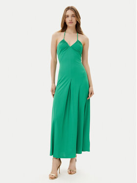 Silvian Heach Silvian Heach Letné šaty Madev GPP25330VE Zelená Slim Fit