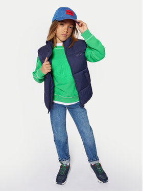 HUGO HUGO Sportski prsluk G00430 S Tamnoplava Regular Fit