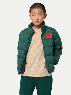 HUGO HUGO Télikabát G00198 D Zöld Regular Fit