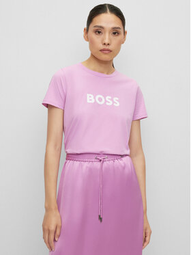 Boss Boss T-Shirt 50468356 Růžová Regular Fit