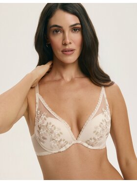 Esotiq Esotiq Biustonosz push-up 44650 Beżowy