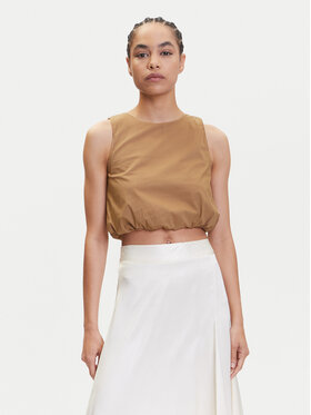 Marella Marella Top Chiatta 2515161132 Marrone Regular Fit