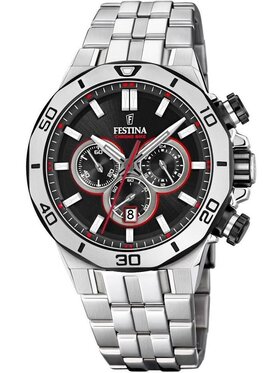 Festina Festina Zegarek F20448/4 Srebrny