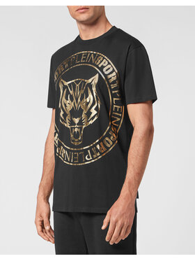 Plein Sport Plein Sport T-Shirt 2695 Černá Regular Fit