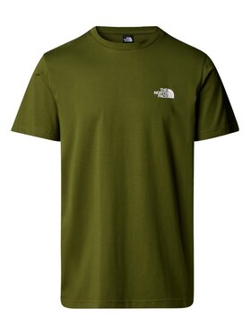 The North Face The North Face T-Shirt Simple Dome Tee Khaki Regular Fit