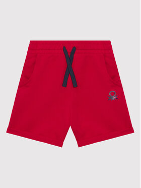 United Colors Of Benetton United Colors Of Benetton Pantaloncini sportivi 3J68I0638 Rosso Regular Fit
