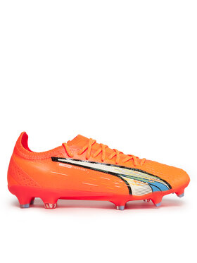 Puma Puma Buty do piłki nożnej Ultra Ultimate FG/AG 107163 01 Pomarańczowy
