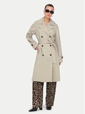 ONLY ONLY Vihmamantel Leja 15336402 Beež Regular Fit
