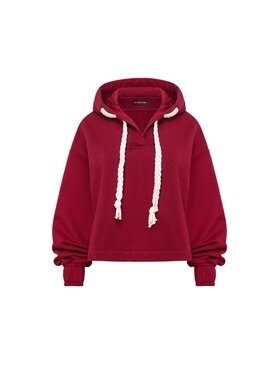 MANDRAGORA MANDRAGORA Felpa Sento Rosso Standard Fit